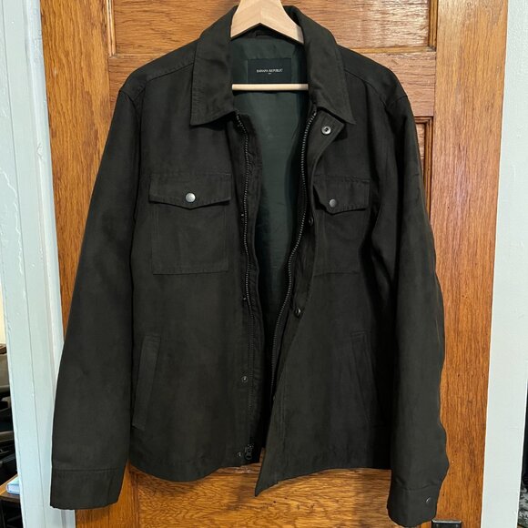 Banana Republic Vegan Suede Jacket - Picture 3 of 3